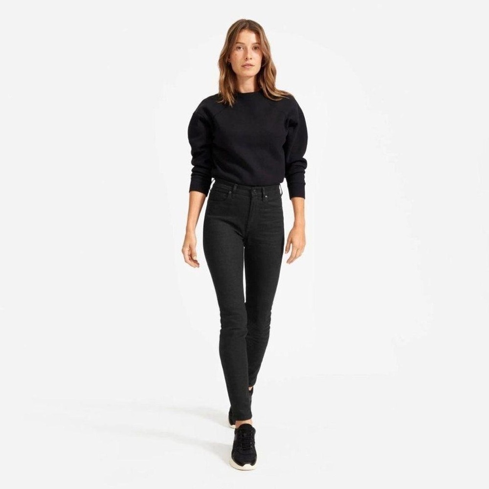 Everlane Black High Rise Skinny Jean - Size 23